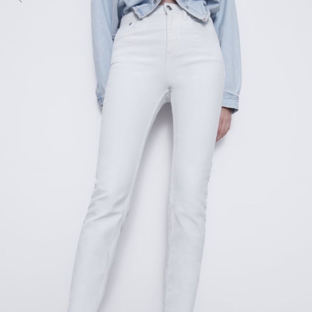 🔥 ZARA 🔥 HI RISE jeans - Picture 7 of 8